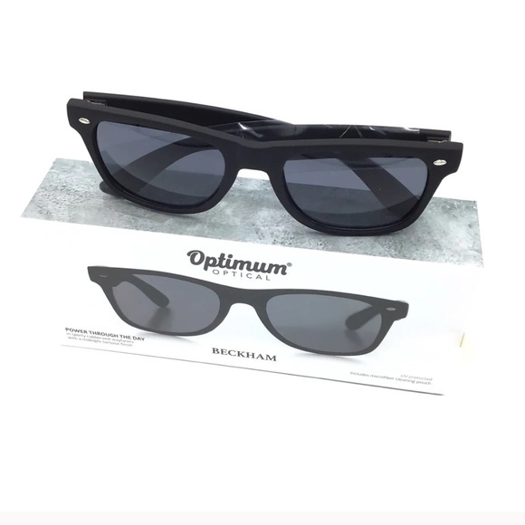Sunglasses โ Matte Black, Beckham by Optimum Optical - Picture 4 of 16